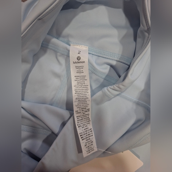 Lululemon Athletica Sky Blue Tank Top - Picture 4 of 5